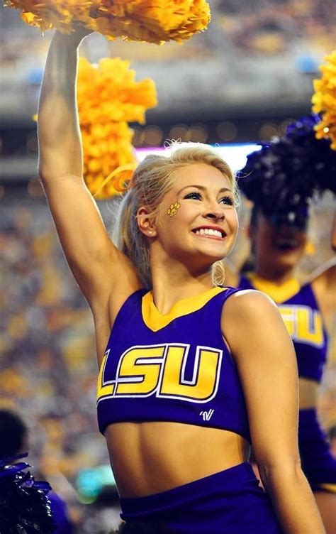 Lsu cheerleader - Meet the Clemson cheerleader who is going viral on Monday afternoon before kickoff. Clemson and Duke are set to wrap up Week 1 of the 2023 college football season on Monday night. The Tigers are ...